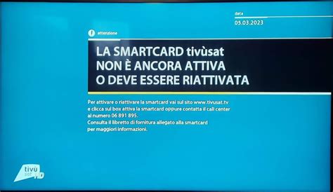 www tivusat tv attivazione smart card|Where to find the smart card .